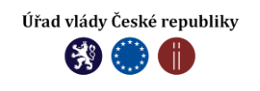 Logo Úřád vlády ČR